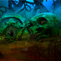 Free online html5 games - G2R Halloween Fantasy Forest Escape game - WowEscape 