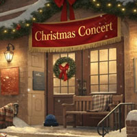 Free online html5 escape games - Christmas Concert
