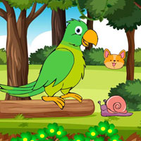 Free online html5 escape games - Parrot Found Its Lost Eggs