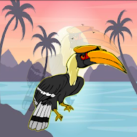 Free online html5 games - FG Escape The Rhinoceros Hornbill game 