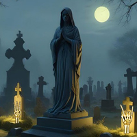 Free online html5 escape games - 365 Old Cemetery Escape 2