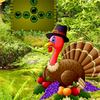 Free online html5 games - G2R Pumpkin Turkey Forest Escape game 