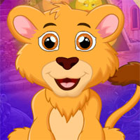 Free online html5 games - G4k Majestic Lion Rescue game - WowEscape 