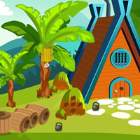 Free online html5 games - G4k Grass Shelter Rescue game - WowEscape 