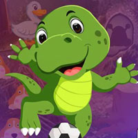 Free online html5 escape games - G4K Playful Crocodile Escape