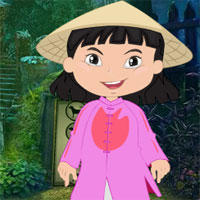 Free online html5 games - G4K Traditional Girl Escape From Cave game - WowEscape 