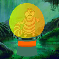 Free online html5 games - Devil Land Cheshire Cat Escape game - WowEscape 