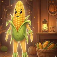 Free online html5 escape games -  Corn Man Escape