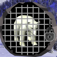 Free online html5 games - North Pole Bear Escape game - WowEscape 