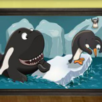 Free online html5 games - 8b Find Couple Penguin game - WowEscape 