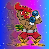 Free online html5 games - G2J Boxing Rooster Rescue game 