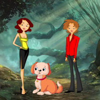 Free online html5 games - G2R Couple Search Missing Pet game 