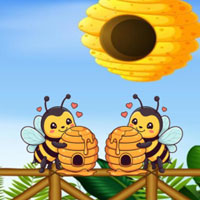 Free online html5 escape games - G2M Bee Freedom Quest