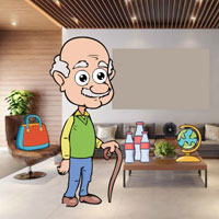 Free online html5 escape games - G2R Granddad Encounters The Pals