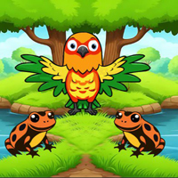 Free online html5 games - Wow Parrot Reach Out The Hut game 