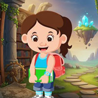 Free online html5 escape games - Happy Study Girl Escape