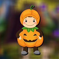Free online html5 games - AvmGames Cute Pumpkin Boy Rescue Escape game 