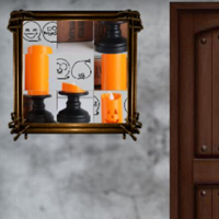 Free online html5 games -  Amgel Halloween Room Escape 18 game - WowEscape 