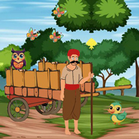 Free online html5 escape games - Wow Locate The Farmer Cart Bull