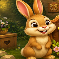 Free online html5 escape games - Meadow Rabbit Escape Game