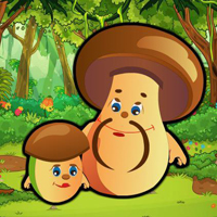 Free online html5 games - Japanese Mushroom Child Escape game 