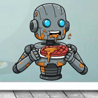 Free online html5 escape games - 8B Robot Room Escape