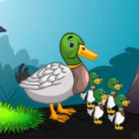 Free online html5 games - G2M Duckling Rescue Final Series game 