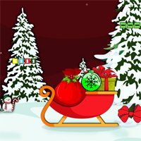 Free online html5 games - Games2Jolly Santa Xmas Gift Bag Escape game 