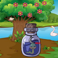 Free online html5 escape games - Free The Trapped Snake