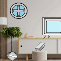 Free online html5 games - G2J Escape From Black And White Modern Room game - WowEscape 
