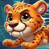 Free online html5 escape games - Cartoon Cheetah Escape