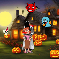 Free online html5 escape games - Wow Devil Caught Sona Aunty
