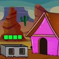 Free online html5 games - G2J Desert Warrior Escape game - WowEscape 