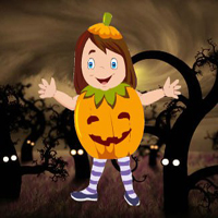 Free online html5 games -  Rescue Cute Pumpkin Girl HTML5 game 