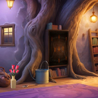 Free online html5 games - Small Wizard Girl Escape game - WowEscape 