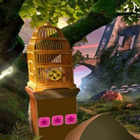 Free online html5 games - Gleeful Hat Child Rescue  game - WowEscape 