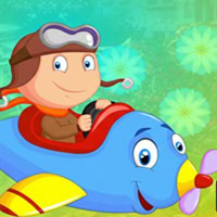 Free online html5 escape games - Little Pilot Girl Escape