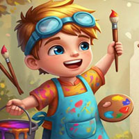 Free online html5 escape games - Painted Portrait Escape