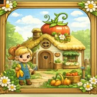 Free online html5 escape games - Find Cheerful Veggie Coco