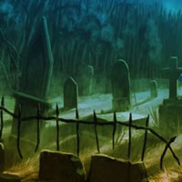 Free online html5 escape games - Dark Gothic Cemetery Escape HTML5