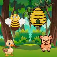 Free online html5 escape games - Help Crying Mom Honeybee