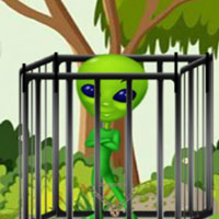 Free online html5 games - G2M Alien Cage Break game 