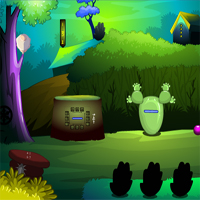 Free online html5 games - Golden Peacock Statue Rescue game 