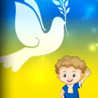 Free online html5 games - Amgel Peace Room Escape game 