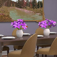 Free online html5 games - Purple House game 