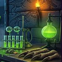 Free online html5 escape games - Dino Lab Assistant Boy Escape