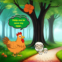 Free online html5 games - Wow Save Egg From Thief Fox game - WowEscape 