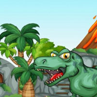 Free online html5 games - G2M Dino Rescue Quest game - WowEscape 