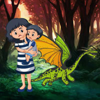 Free online html5 games - G2R Dragon Saves The Family  game - WowEscape 
