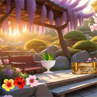 Free online html5 escape games - Serene Garden Escape